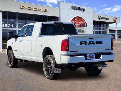 Bright White Clearcoat 2025 RAM 2500 Laramie