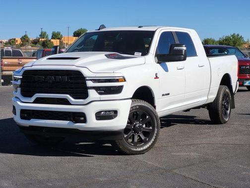 Bright White Clearcoat 2025 RAM 2500 Laramie