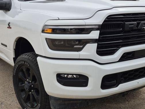 Bright White Clearcoat 2025 RAM 2500 Laramie