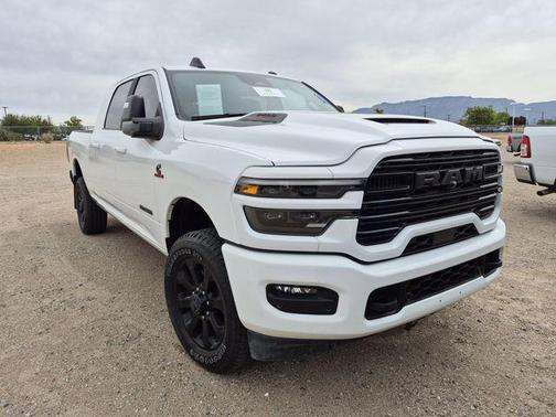 Bright White Clearcoat 2025 RAM 2500 Laramie