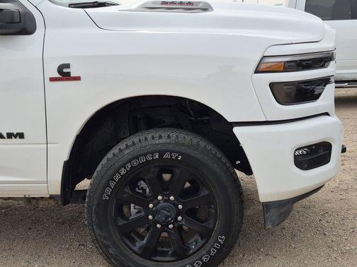 Bright White Clearcoat 2025 RAM 2500 Laramie
