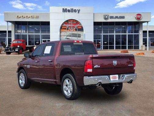 Red 2018 RAM 1500 Big Horn