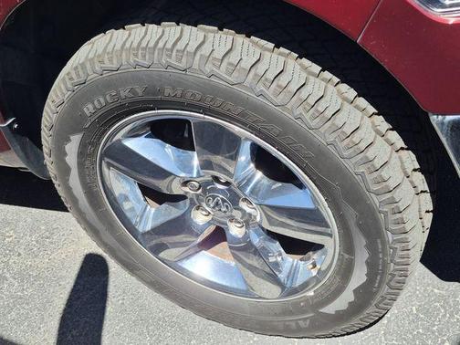 Red 2018 RAM 1500 Big Horn