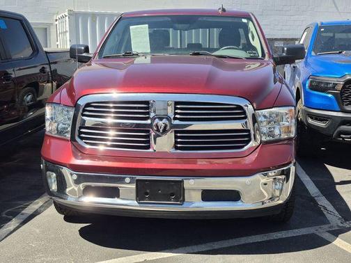 Red 2018 RAM 1500 Big Horn