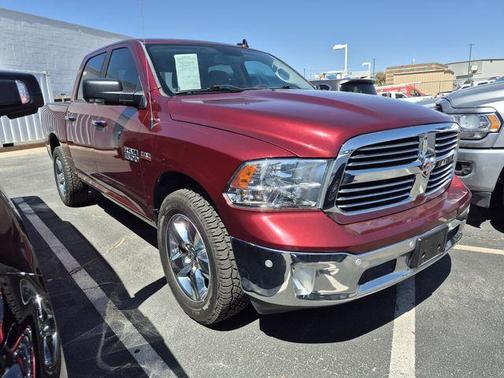 Red 2018 RAM 1500 Big Horn
