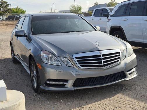 Blue 2012 Mercedes-Benz E-Class E 350