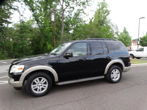 black 2010 Ford Explorer Eddie Bauer