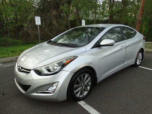 silver 2016 Hyundai ELANTRA SE