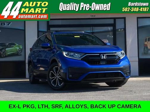 Blue 2022 Honda CR-V 2WD EX-L