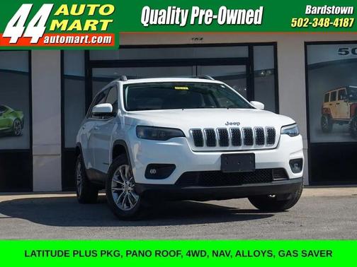 Bright White Clearcoat 2019 Jeep Cherokee Latitude Plus