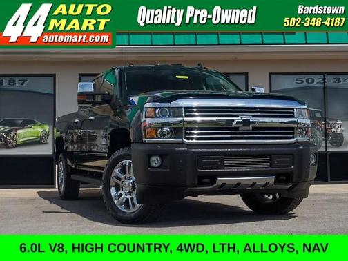 Black 2016 Chevrolet Silverado 2500 High Country