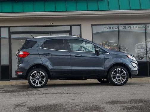 Smoke Metallic 2022 Ford EcoSport Titanium