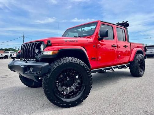 Firecracker Red Clearcoat 2023 Jeep Gladiator Willys 4x4