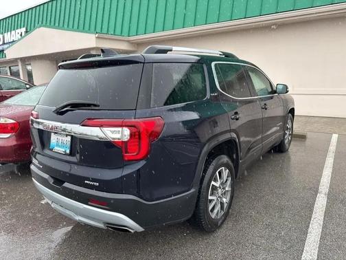 Midnight Blue Metallic 2021 GMC Acadia AWD SLE