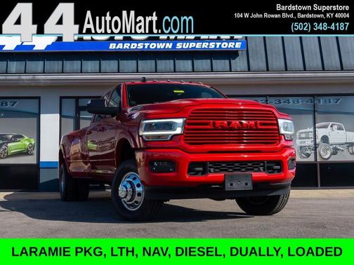 2019 RAM 3500 Laramie Crew Cab 4x4 8' Box