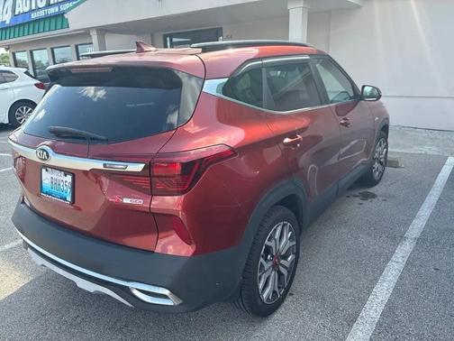 Mars Orange 2021 Kia Seltos S Turbo