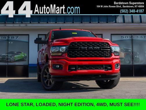 2022 RAM 2500 Lone Star Crew Cab 4x4 6'4' Box