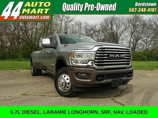 Billet Silver Metallic Clearcoat 2023 RAM 3500 Longhorn