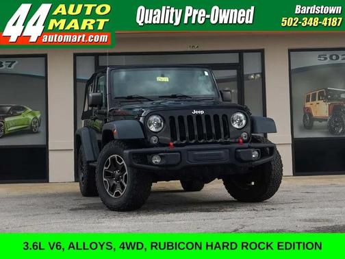 Black Clearcoat 2016 Jeep Wrangler Rubicon