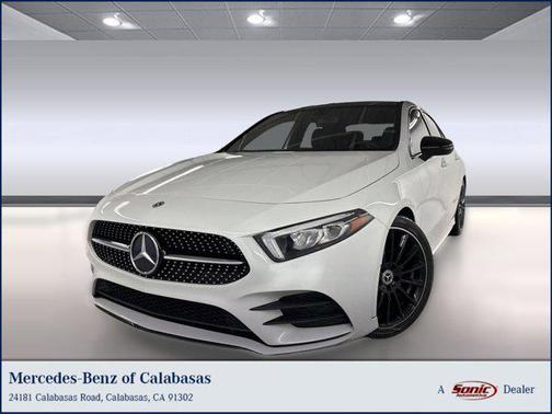 Digital White Pearl Metallic 2019 Mercedes-Benz A-Class A 220