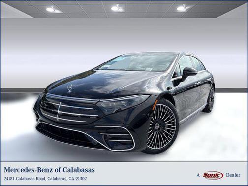 Black 2026 Mercedes-Benz EQS 450 4MATIC