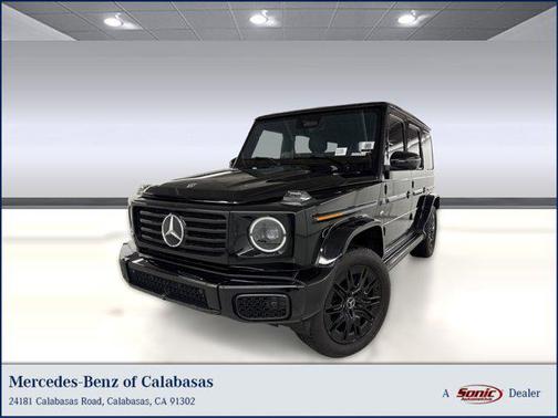 Obsidian Black Metallic 2025 Mercedes-Benz G-Class G 580e