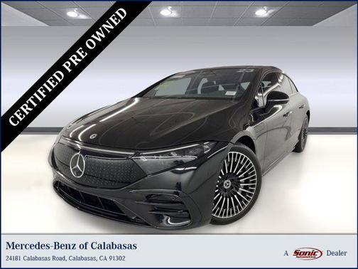 Obsidian Black Metallic 2023 Mercedes-Benz EQS 580 4MATIC
