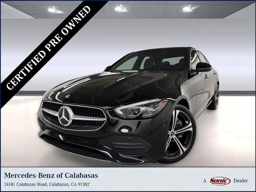 Black 2024 Mercedes-Benz C-Class C 300
