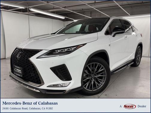 Ultra White 2022 Lexus RX 350 F SPORT Handling
