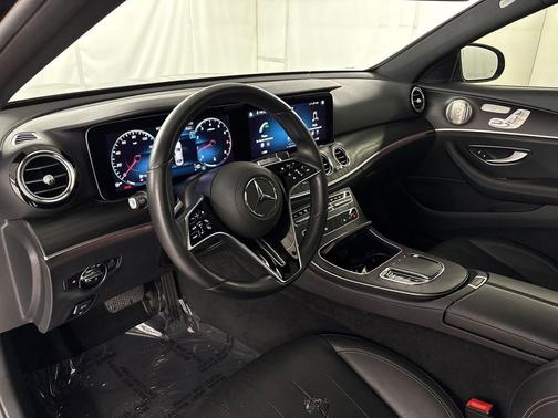 Black 2023 Mercedes-Benz E-Class 4MATIC
