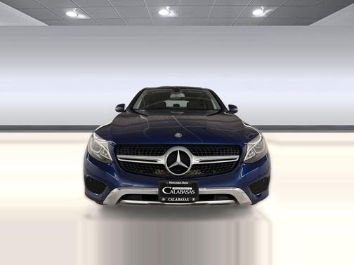 Brilliant Blue Metallic 2017 Mercedes-Benz GLC 300 4MATIC Coupe