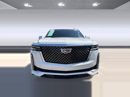 Crystal White Tricoat 2022 Cadillac Escalade ESV Premium Luxury