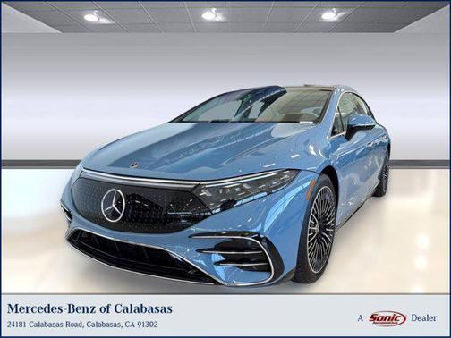 MANUFAKTUR Signature China Blue 2026 Mercedes-Benz EQS 450 4MATIC