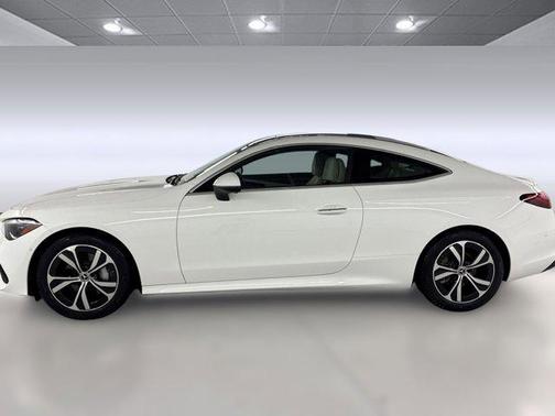 Polar White 2026 Mercedes-Benz CLE 300 4MATIC Coupe