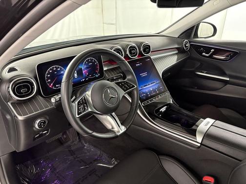Black 2023 Mercedes-Benz C-Class Sedan