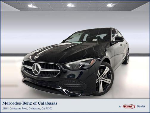 Black 2026 Mercedes-Benz C-Class C 300 4MATIC