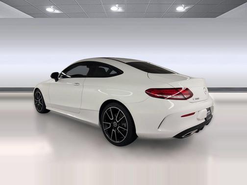 Polar White 2023 Mercedes-Benz C-Class Coupe