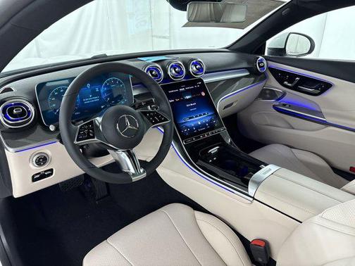 Polar White 2026 Mercedes-Benz CLE 300 4MATIC Coupe