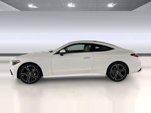 Polar White 2026 Mercedes-Benz CLE 300 4MATIC Coupe