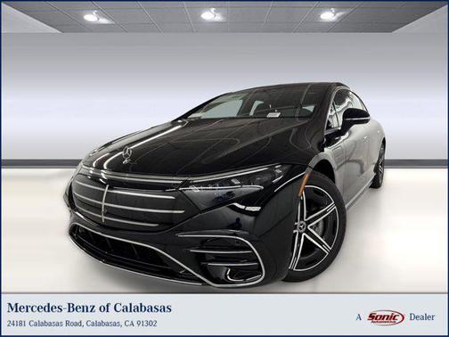 Black 2026 Mercedes-Benz EQS 580 4MATIC