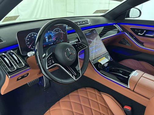 MANUFAKTUR Olive Metallic 2026 Mercedes-Benz S-Class 4MATIC