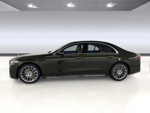 MANUFAKTUR Olive Metallic 2026 Mercedes-Benz S-Class 4MATIC