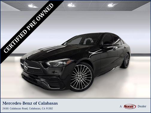 Black 2024 Mercedes-Benz C-Class C 300