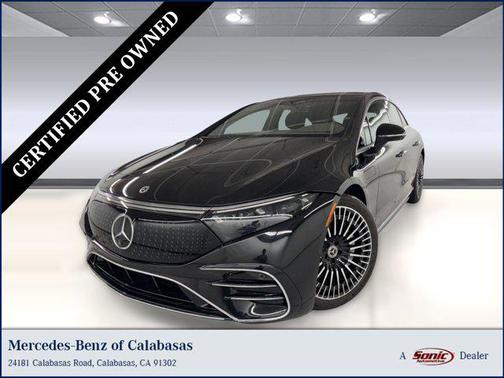 Obsidian Black Metallic 2023 Mercedes-Benz EQS 580 4MATIC