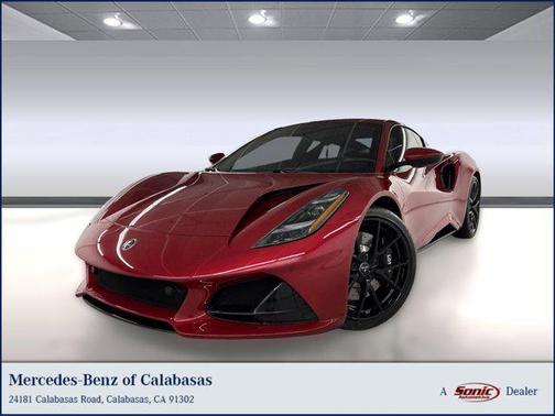 Red 2025 Lotus Emira V6