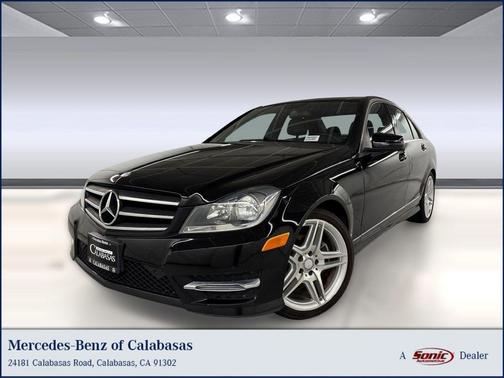 Black 2013 Mercedes-Benz C-Class C 250 Sport
