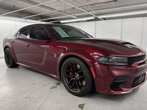 Octane Red Pearlcoat 2023 Dodge Charger SRT Hellcat