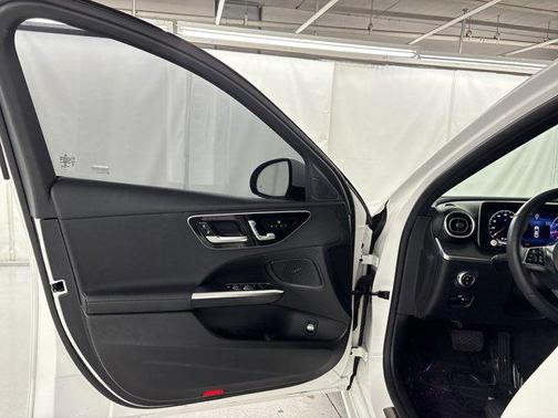 Polar White 2023 Mercedes-Benz C-Class Sedan