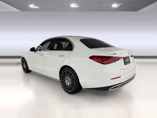 Polar White 2023 Mercedes-Benz C-Class Sedan
