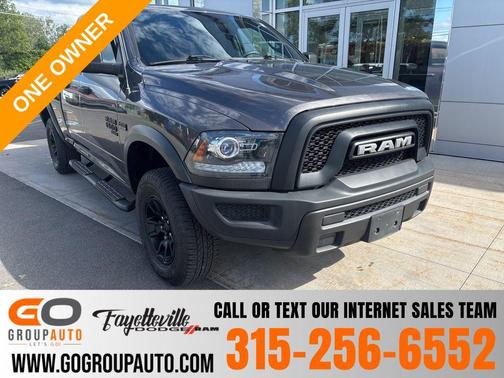 Granite Crystal Metallic Clearcoat 2022 RAM 1500 Classic Warlock Quad Cab 4x4 6'4' Box